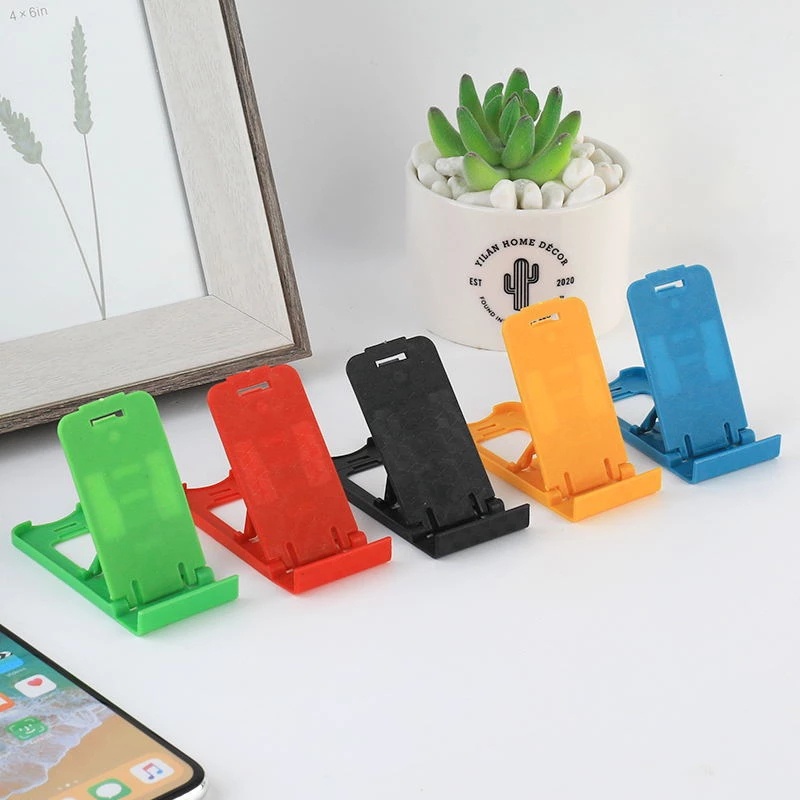 Stand Holder Hp Universal Bentuk L Bahan Plastik Bisa Dilipat