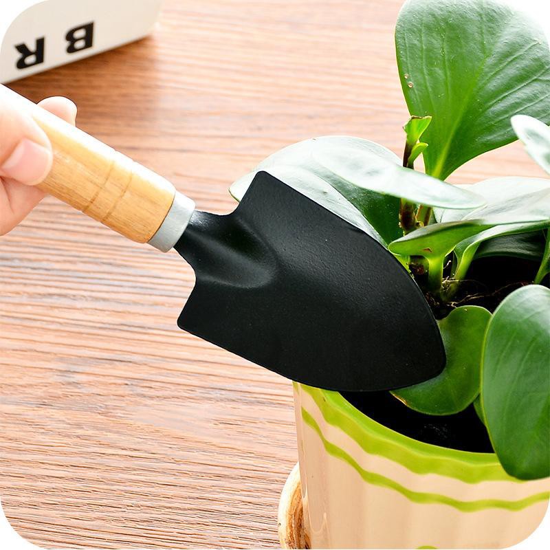 (BOW) Peralatan Berkebun Mini Sekop Set Peralatan Cangkul Garden Ukuran Kecil