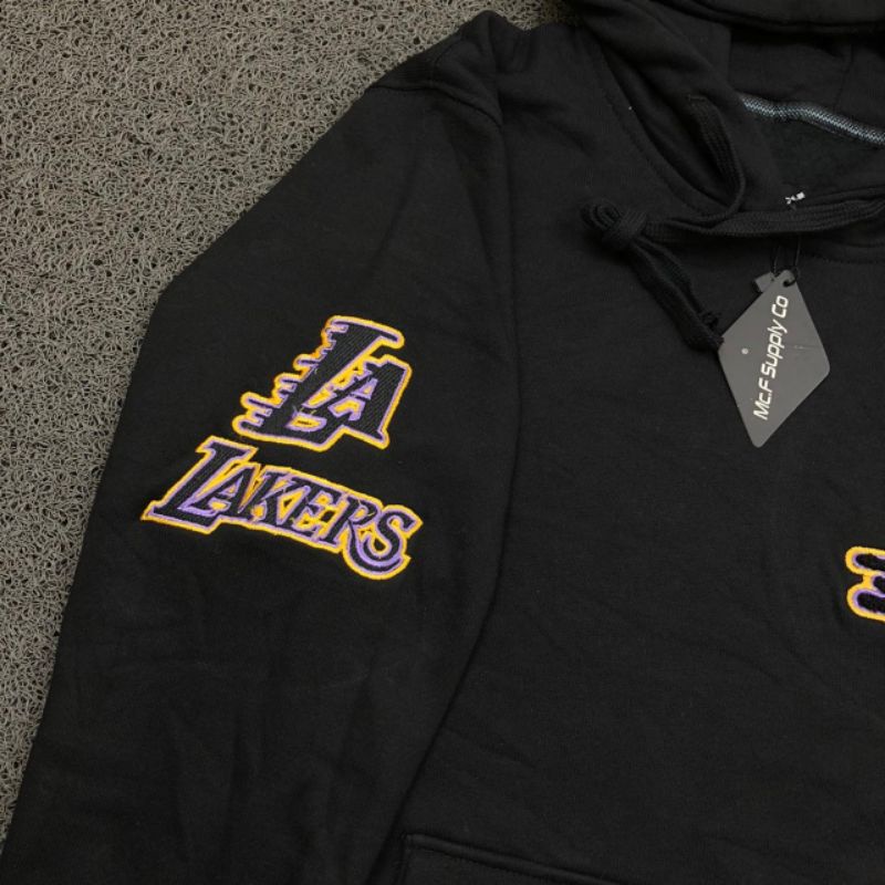 HOODIE LAKERS HIGH QUALITY CASUAL HYPE FASHION PRIA