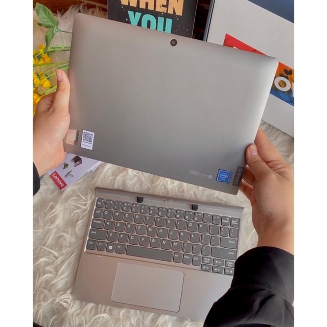 LAPTOP LENOVO D330 TOUCHSCREEN INTEL N4020 RAM 8GB SSD 128GB 10.1&quot; BARU GARANSI RESMI