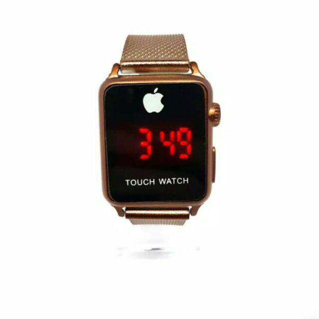 JAM TANGAN WANITA LED!! Jam tangan DIGITAL MURAH-Rosegold