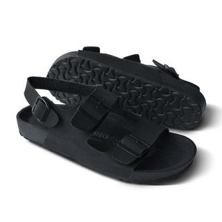 Birkenstock Sandal  Slide Pria Gesper 3 Tali  Belakang  