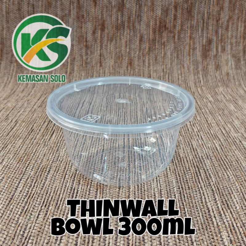 THINWALL Bowl 300ml mangkok 300 ml KLIR