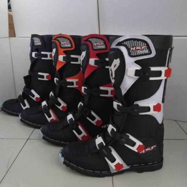Sepatu boots motocross hrp racing mx trail adventure