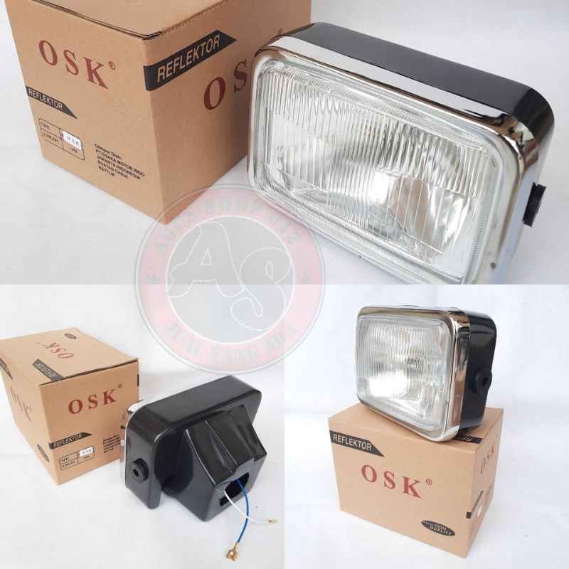 Reflektor Lampu Depan Assy Rx King old 5T5 kotak copy ori kualitas terbaik