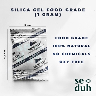 Silica Gel Food Grade OXYFREE 1 Gram / Silica gel OXY FREE 1 GR