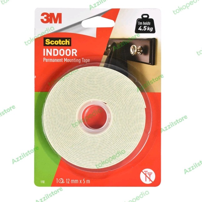 

3m Mounting Tape Interior 12mmx5mtr