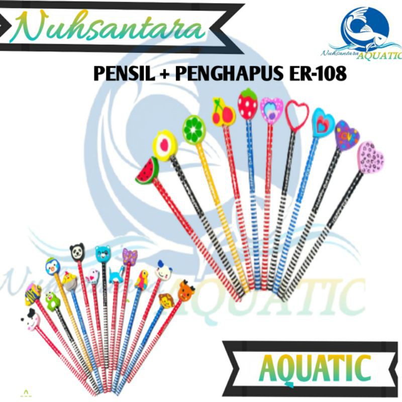 

PENSIL DAN PENGHAPUS ER-1018 PENSIL FANCY