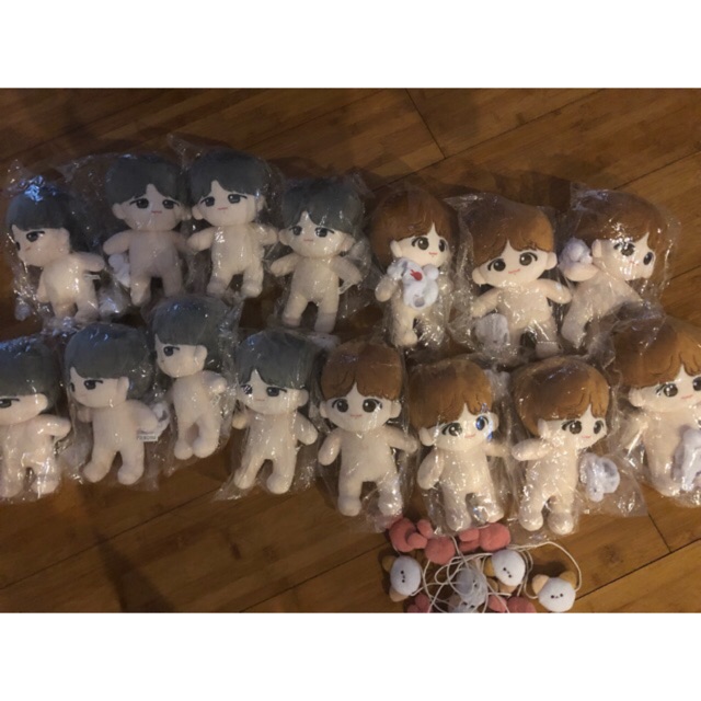 BTS Jungkook & Jimin Doll 20 cm by GGOmaenge_2 / BTS 20 cm boneka JK dan Jimin