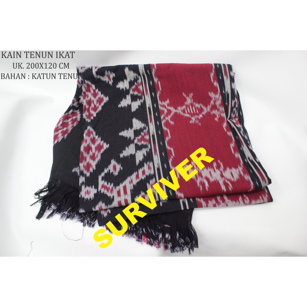 Kain Tenun Ikat Blanket Motif Lurik Bahan Kain Tenun Etnik Tenun Indonesia - 11