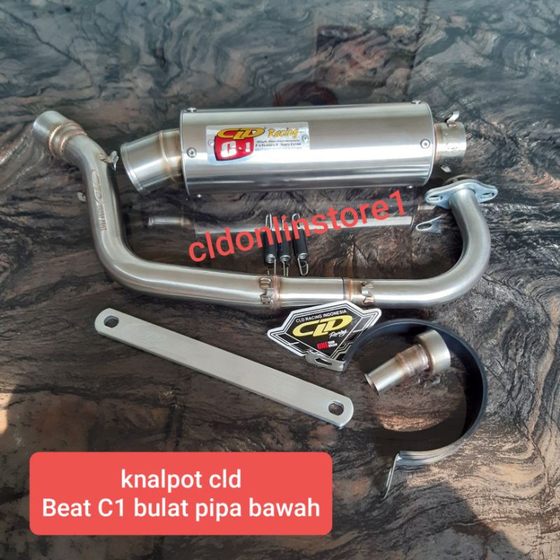 Knalpot Cld original Beat/BeàtFi/Scoopy/Vario lama type C1