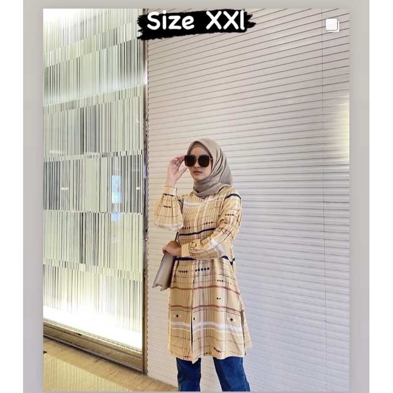 Vanilla Hijab Jenna Blouse XXL