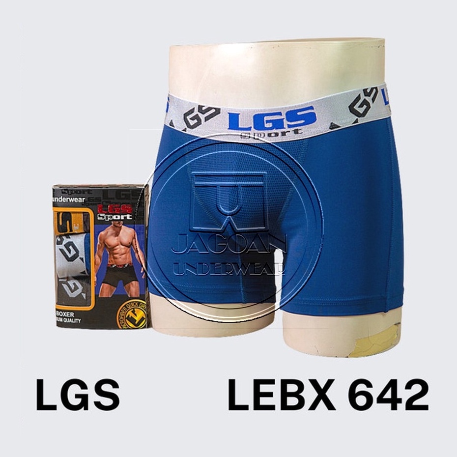 BOXER PRIA LGS 642 ISI 3PCS |CELANA BOXER SPORT EXCLUSIVE LGS 642
