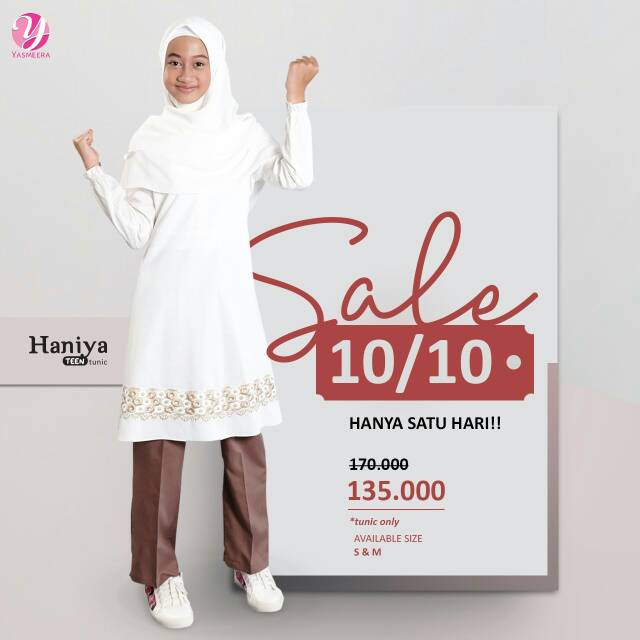 Haniya Tunic Teenager Yasmeera