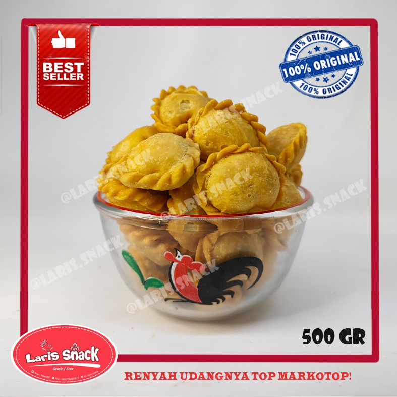 

Pastel Udang Special Gurih Renyah Snack Kiloan Curah 500gr