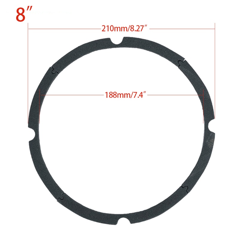 Vivi Ring Gasket Speaker Surround Bahan Busa Untuk Reparasi