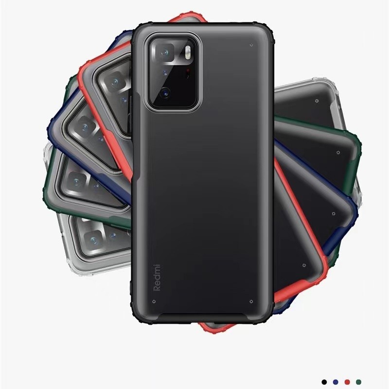 POCO X5 5G X5 PRO 5G X3 GT SOFT CASE FROSTED TRITONE SERIES ORIGINAL