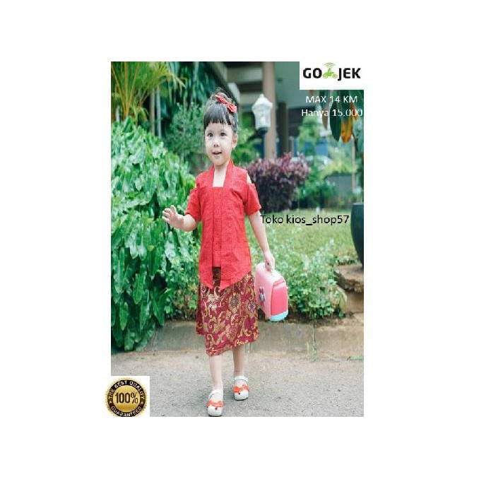 EDISI TERBARU WELANS BATIK - KEBAYA ANAK - KUTU BARU - SABRINA LP04 - 1-2 TAHUN, HIJAU TOSCA