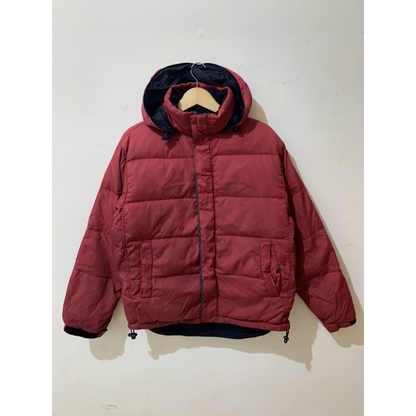 READY Jaket Bulu Angsa GAP Maroon