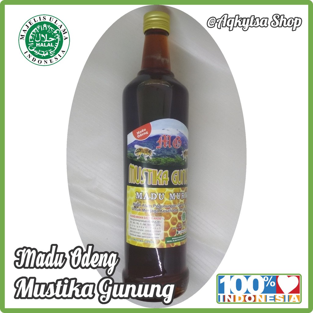 

Madu Odeng Asli Hutan Garut 630ml Madu Murni Original Mustika Gunung