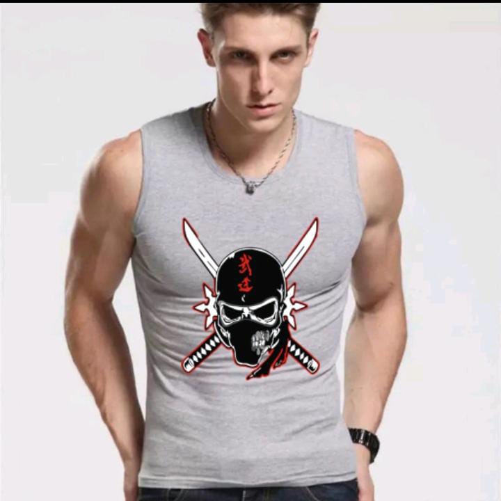 ALIPIO FASHION - SINGLET PE MOTIF CANON / singlet pria / singlet keren / terbaru / kekinian