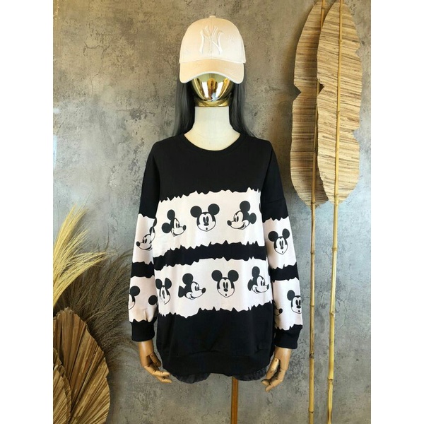 Sweater Micky Mouse Oversize Premium