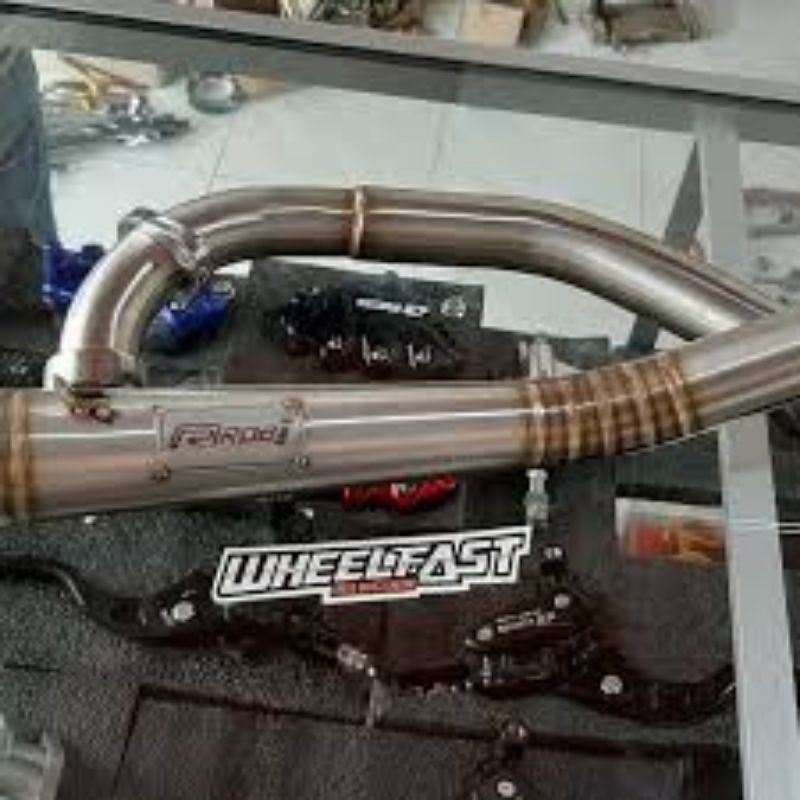 Pipa ROB1 Stainlist Yamaha Mx135 & MxKing