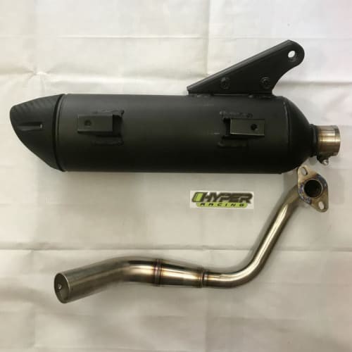 [Eksterior Mobil] Knalpot AHM Original Malaysia (Model Tsukigi) - Beat / Scoopy / Spacy