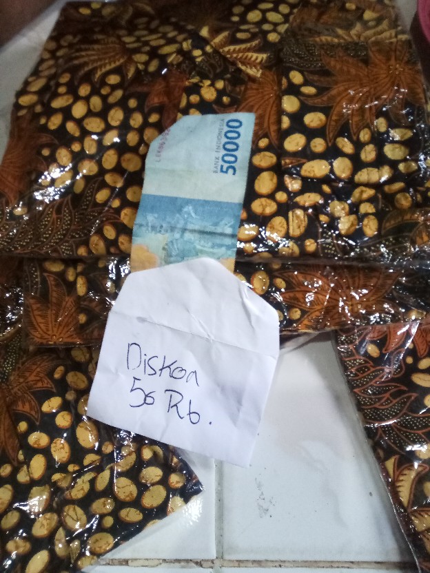 Batik Couple Keluarga Sania Ruffle Ori Ndoro Jowi Dnt Motif Lawasan Kuning Termurah Shopee