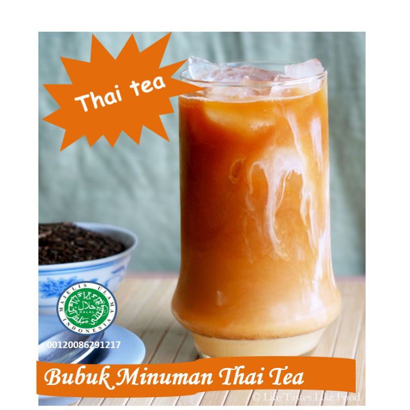 

Bubuk Minuman Thai Tea 1kg - Minuman Thai Tea 1kg - Powdee Thai Tea 1kg