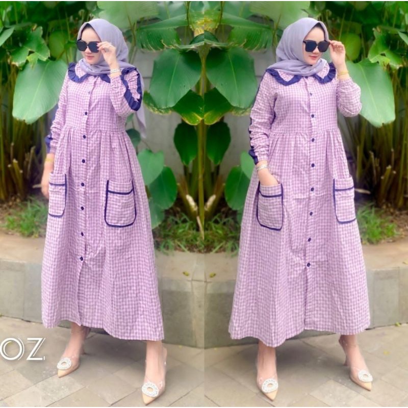 Nina midi square dress by oz