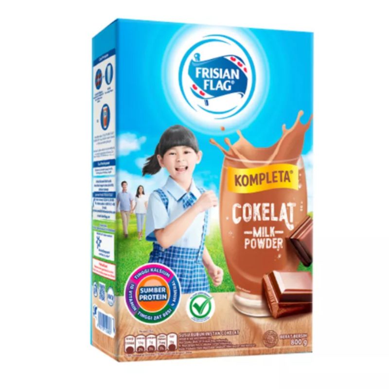 Frisian flag kompleta cokelat 800 gr exp 2024