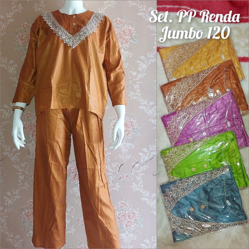 SETELAN PP RENDA ARAB PANJANG RAYON TEBAL // STELAN CELANA PANJANG BAJU PANJANG BUSUI