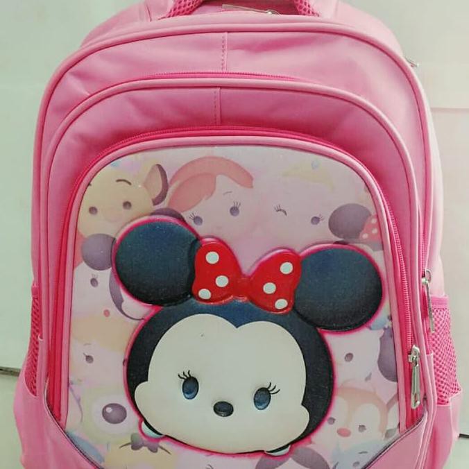 Tas Anak Ransel Sekolah Anak Perempuan Sd Pony Tsum Sofia Kitty Timbu W42 Cuci Gudang