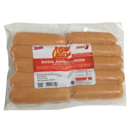 Sosis Ayam Jumbo rasa Keju isi 10