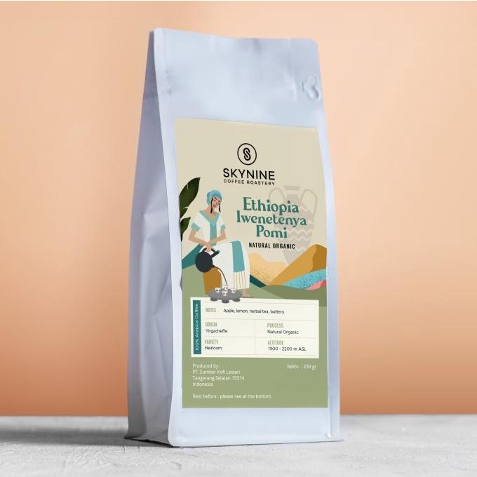 

KOPI ARABIKA ETHIOPIA IWENETENYA POMI ROASTED BEAN