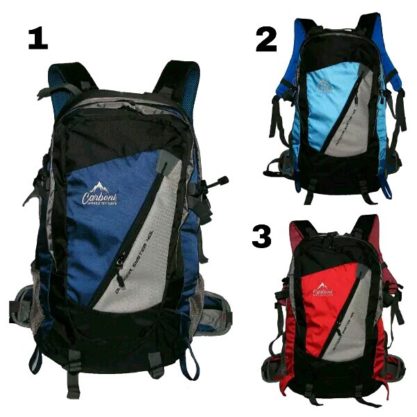 Carboni tas ransel semi karil 40L tas punggung backpack tas caril original