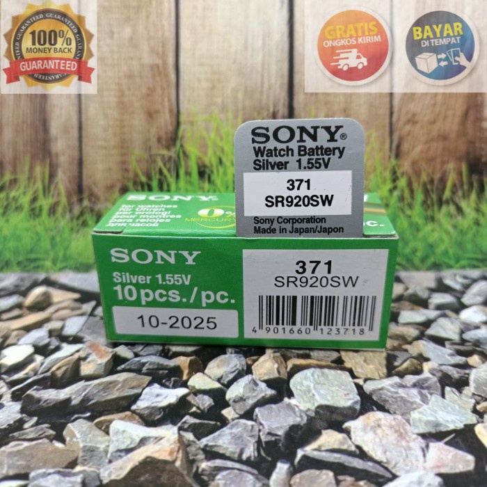 COD Baterai Jam Tangan Casio AW-90H AW 90H Sony Type 371 SR920SW Original GARANSI KADO KEREN READY S
