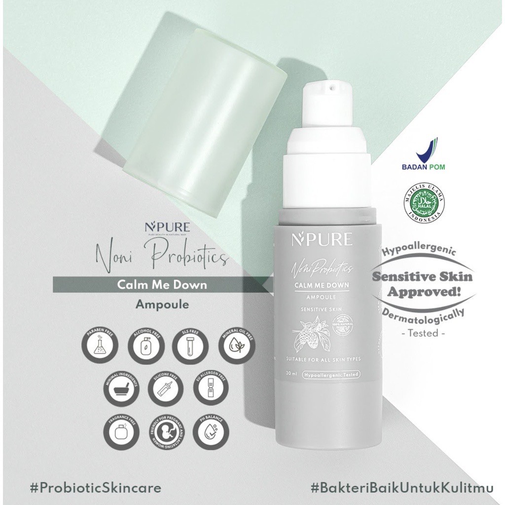 NPURE NONI PROBIOTICS “CALM ME DOWN” AMPOULE