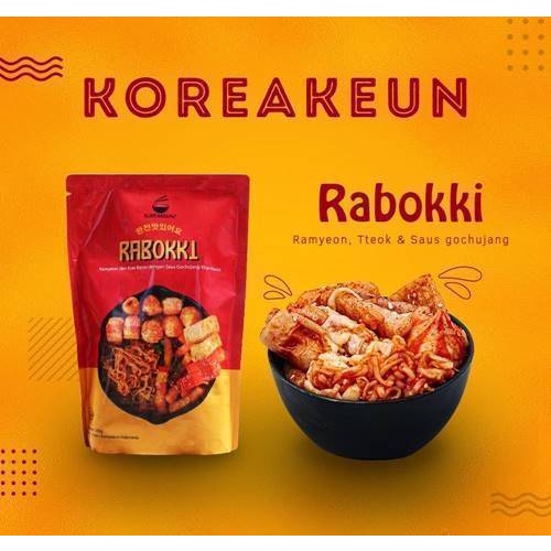 

Ramyeon Koreakeun Rabokki Mix Topping + Mozarella 280 gr