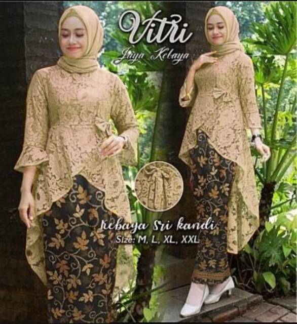 XC - Stelan Vitri Batik / Stelan Fashion Muslim / Stelan Cewek Terbaru