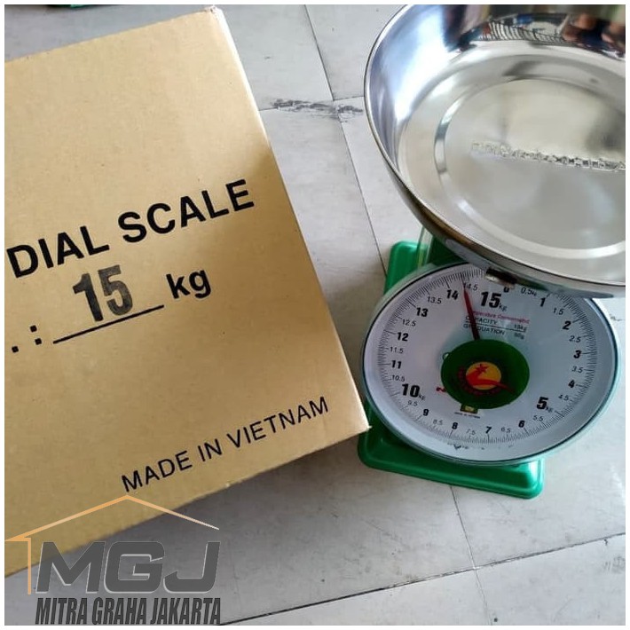 NHS TIMBANGAN DUDUK JARUM 15 KG TIMBANGAN MANUAL 15KG MGJ