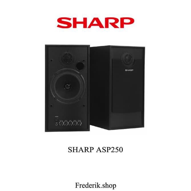 Super Sale Sharp Speaker CBOX-ASP250 - Hitam Ready Stock