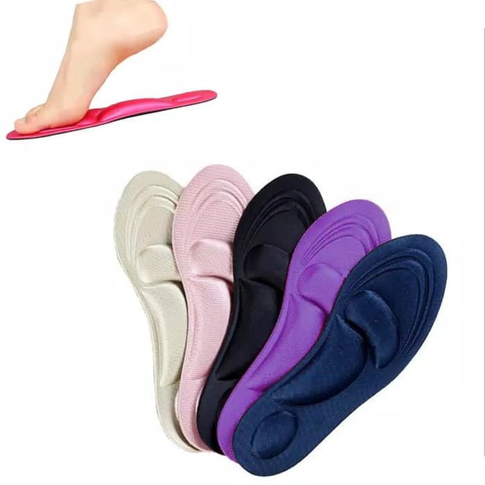 Shoes Insole Memory Foam Cushion Pad Spons Sepatu untuk Pereda Nyeri