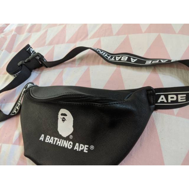 harga waist bag bape