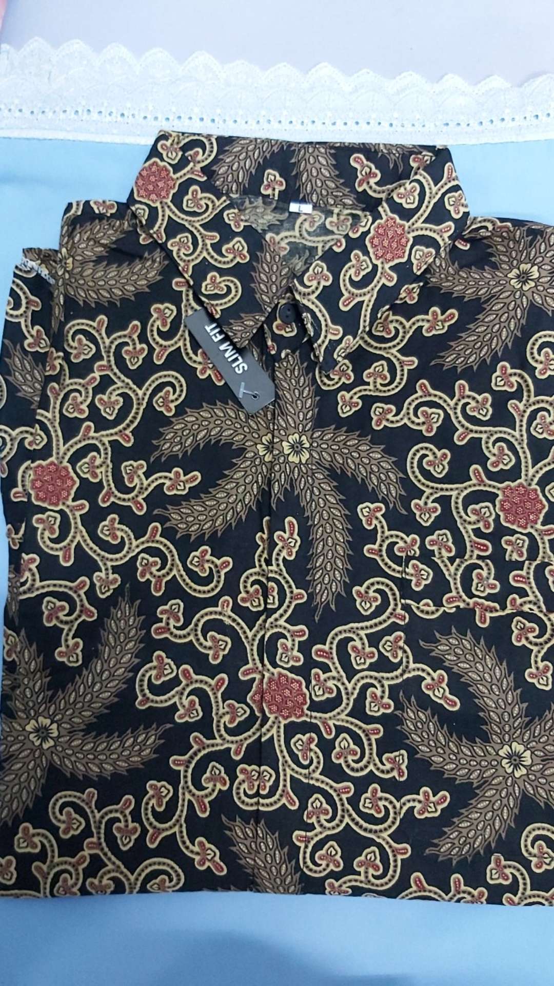 Baju Batik Pria Slimfit Modern Lengan Panjang[premium Quality]