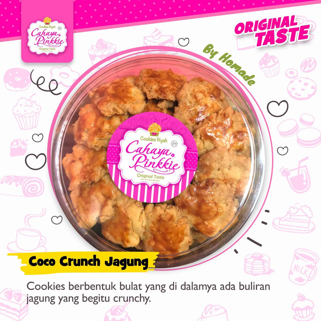 

coco crunch jagung enak murah, original coklat