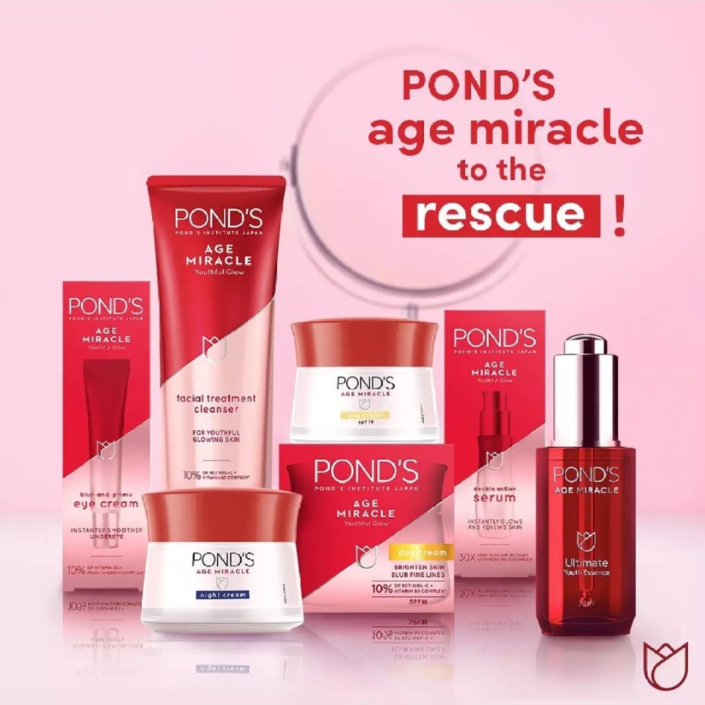 Pond's Age Miracle Pond's day cream Spf 18 50gram / Night Cream 50g