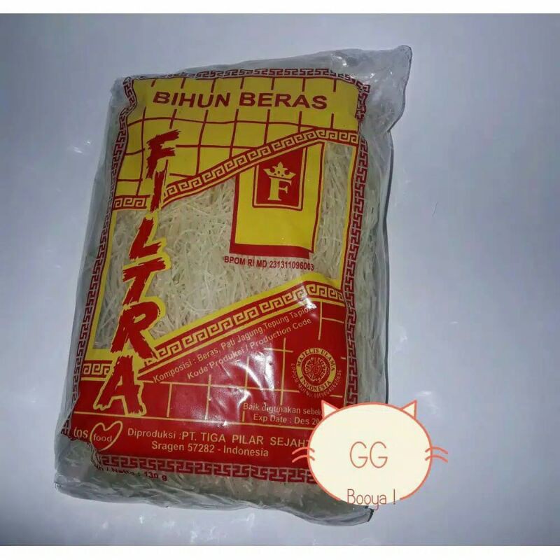 

BIHUN BERAS FILTRA 130gr