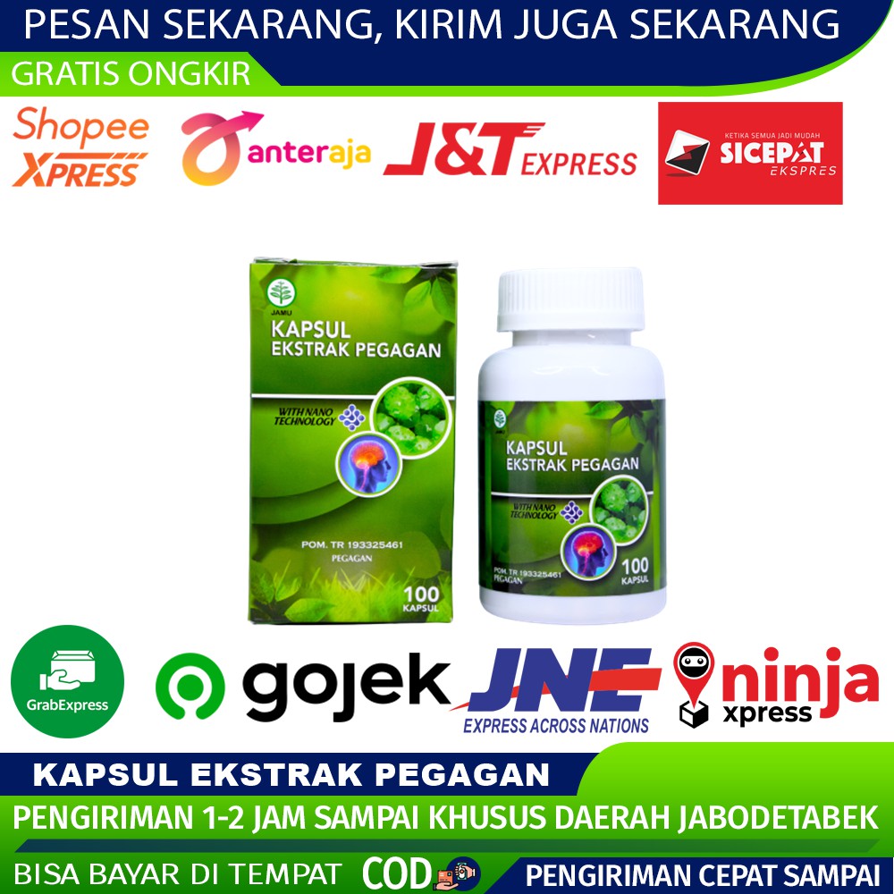 Kapsul Ekstrak Pegagan 100 Asli Obat Herbal Penyakit Epilepsi Ayan Kejang Kejang Indonesia